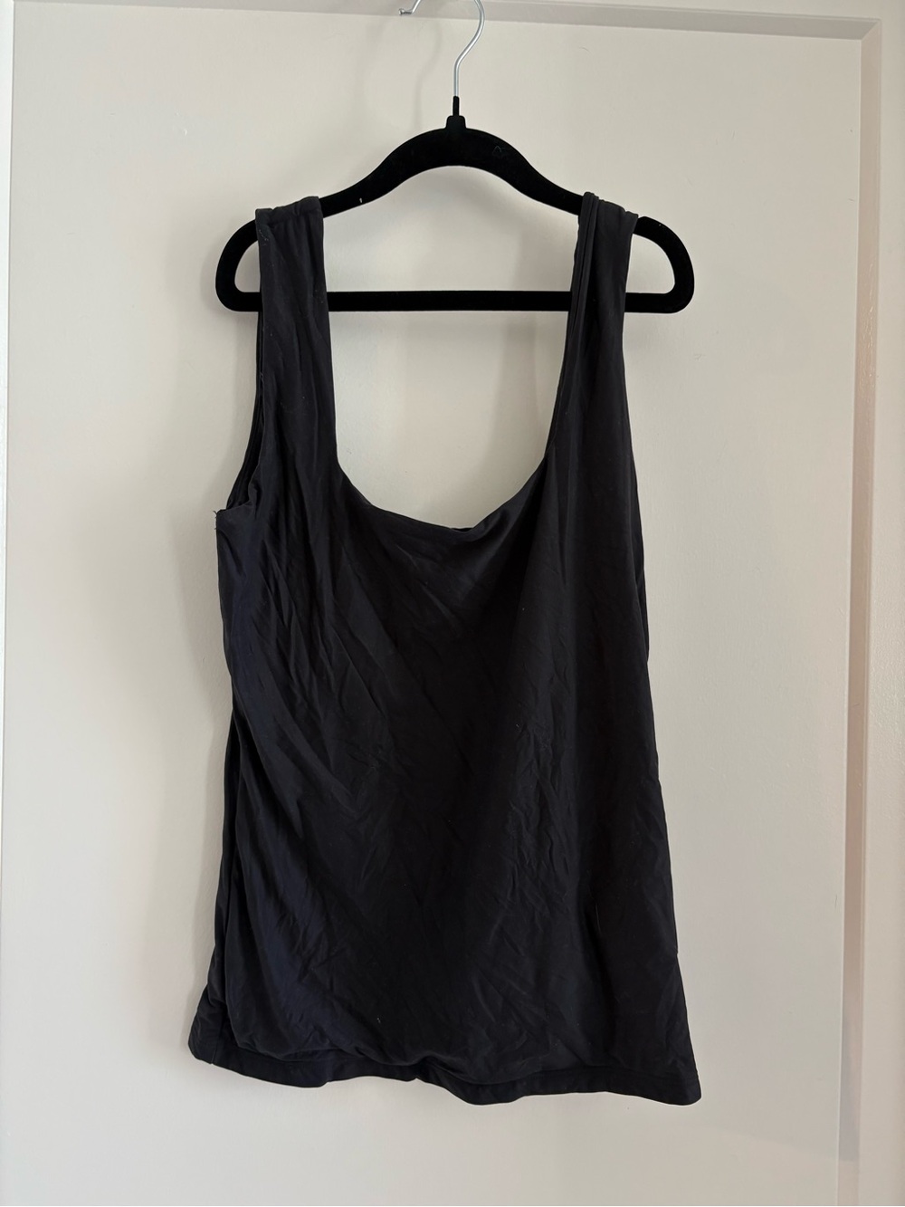 Abercrombie & Fitch Black Scoop Neck Tank